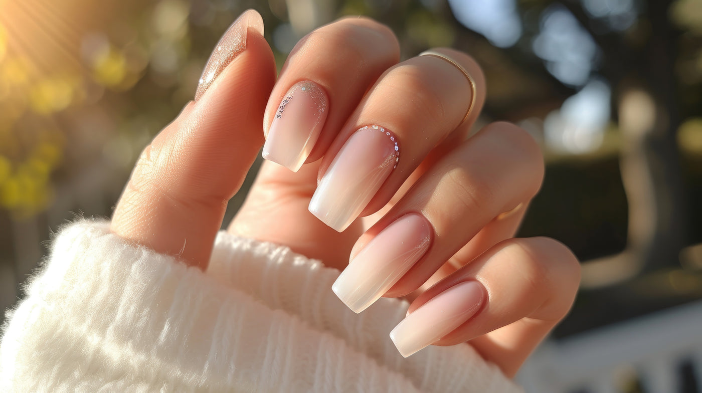 Well manicured Ombré nails 