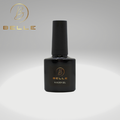 Belle Beauty's Builder Gel in a Bottle container