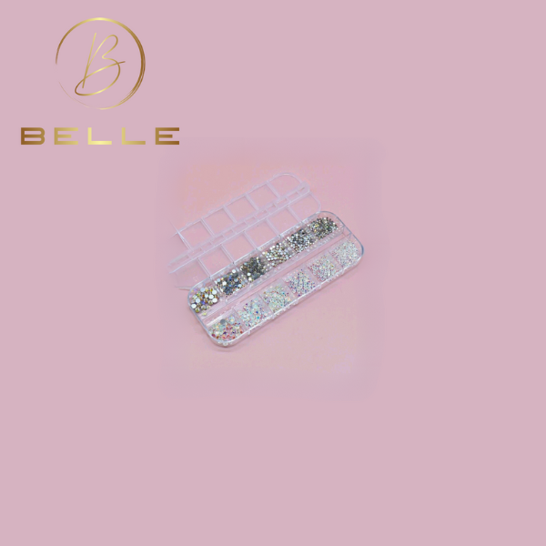 Clear Rhinestone nail art decorations