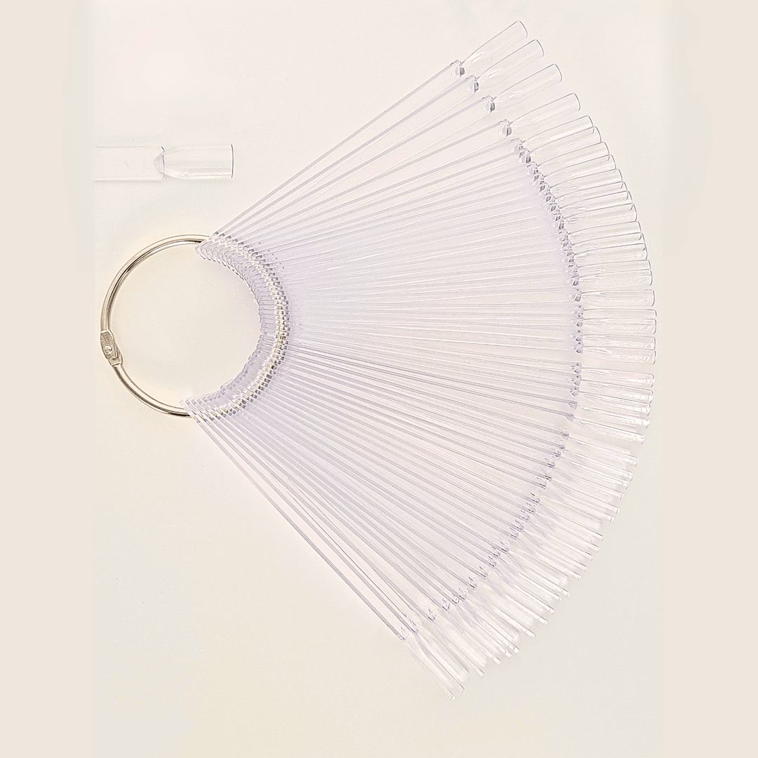 50 Piece Clear Swatch Ring